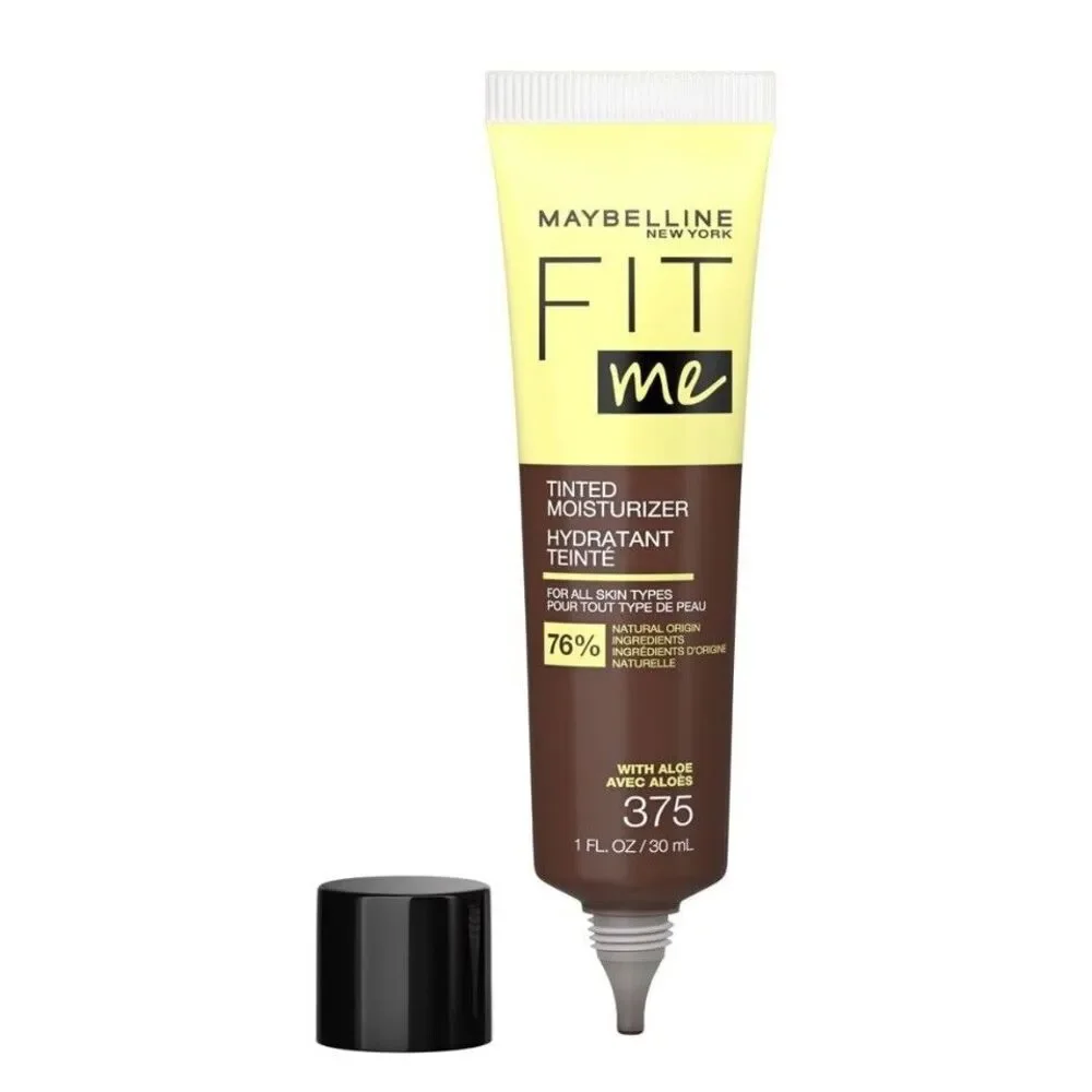 Maybelline New York Fit Me Tinted Moisturizer, Natural Coverage #375 (Lot Of 3)
